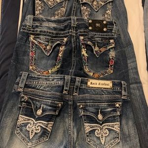 Miss Me & Rock Revival Capris